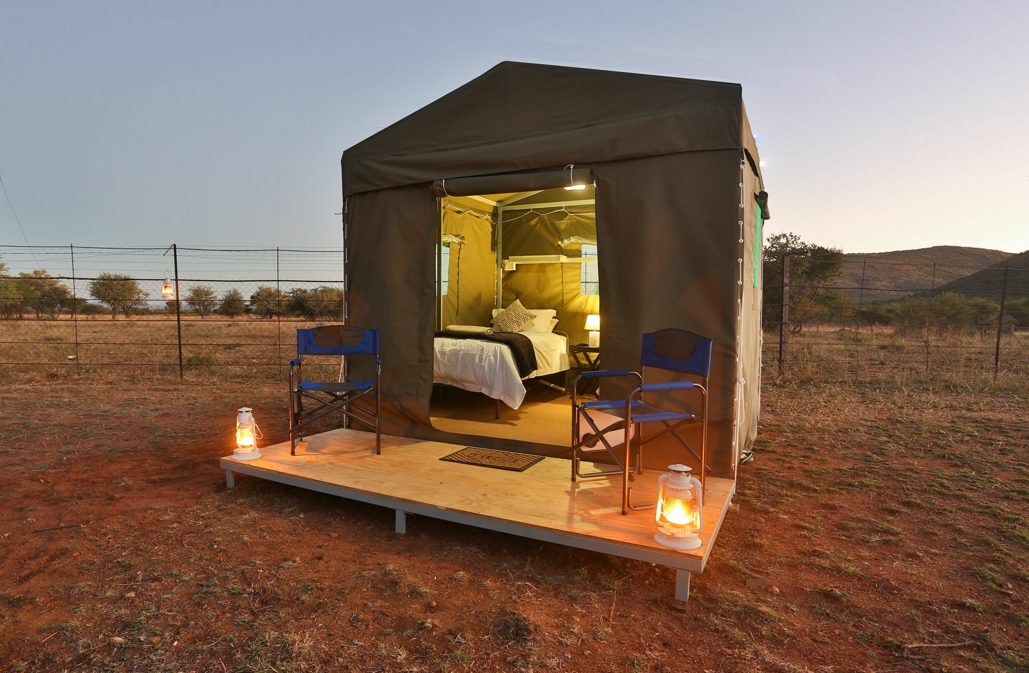 Pilanesberg Tented Safari Camp Mogwase Dış mekan fotoğraf