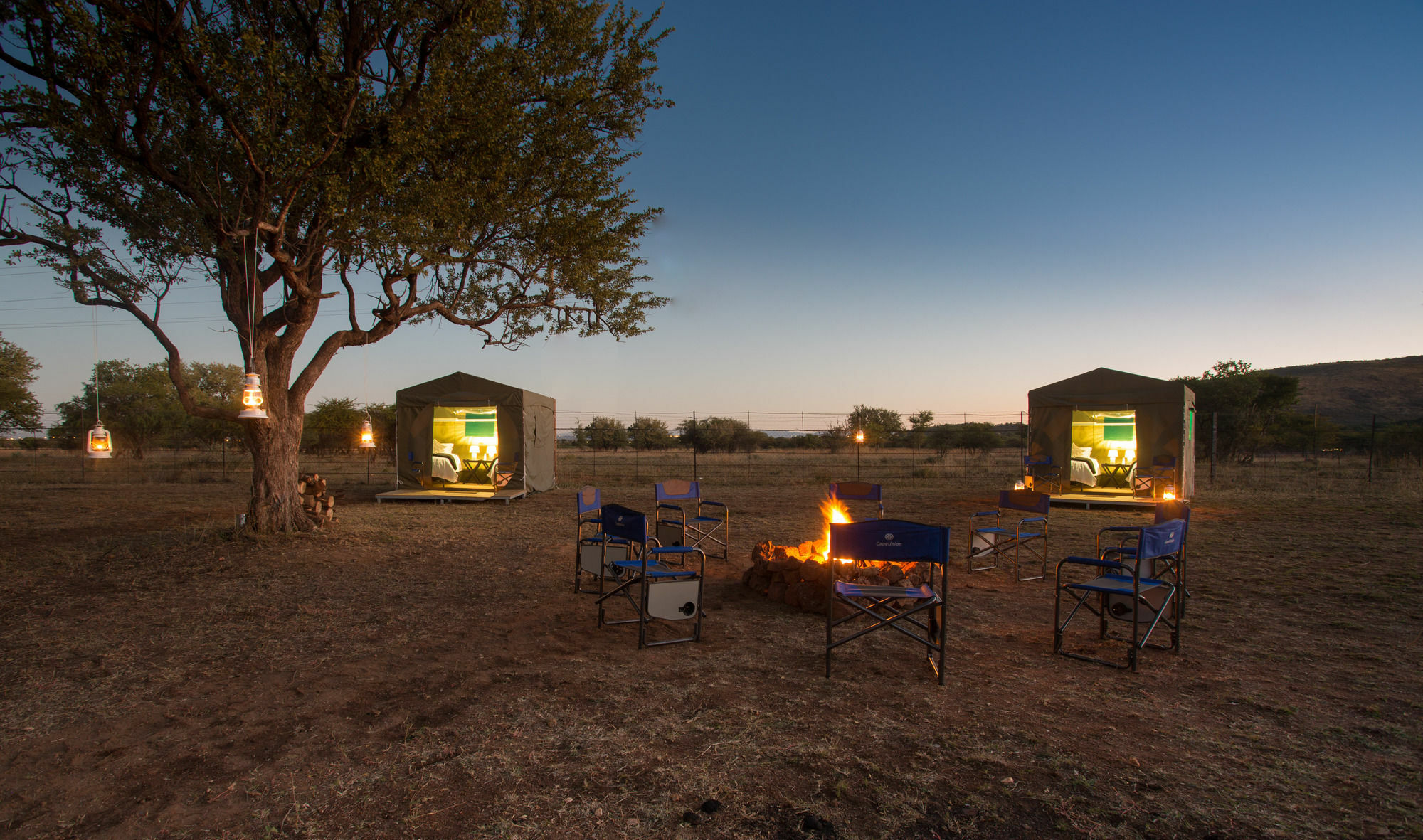 Pilanesberg Tented Safari Camp Mogwase Dış mekan fotoğraf